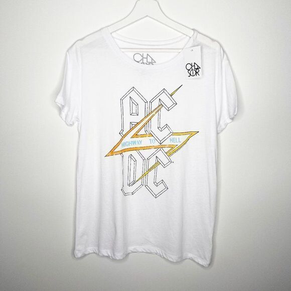 CHASER ACDC Highway To Hell Graphic Tee  - Picture 1 of 9